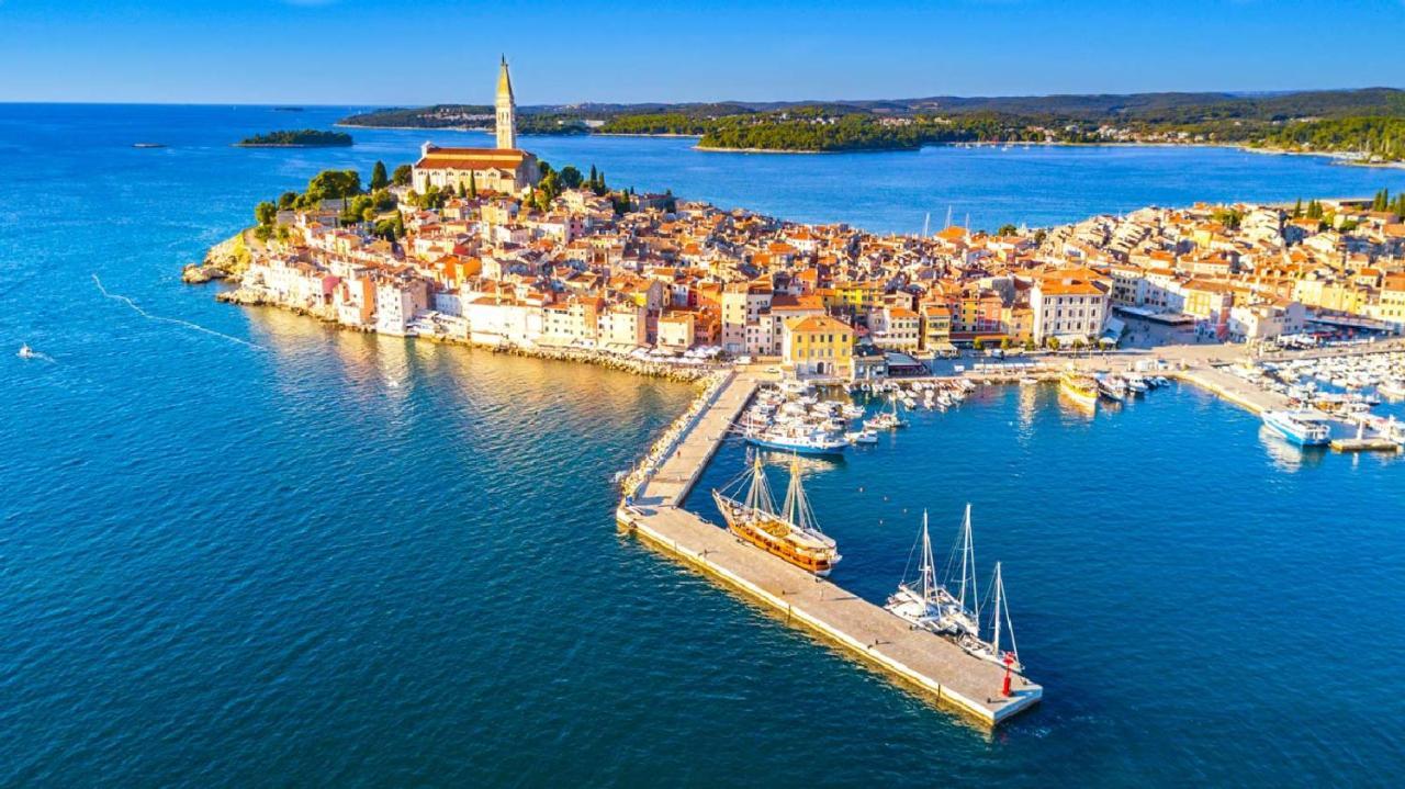 Clorinda Sea View Free Parking Apartman Rovinj Kültér fotó