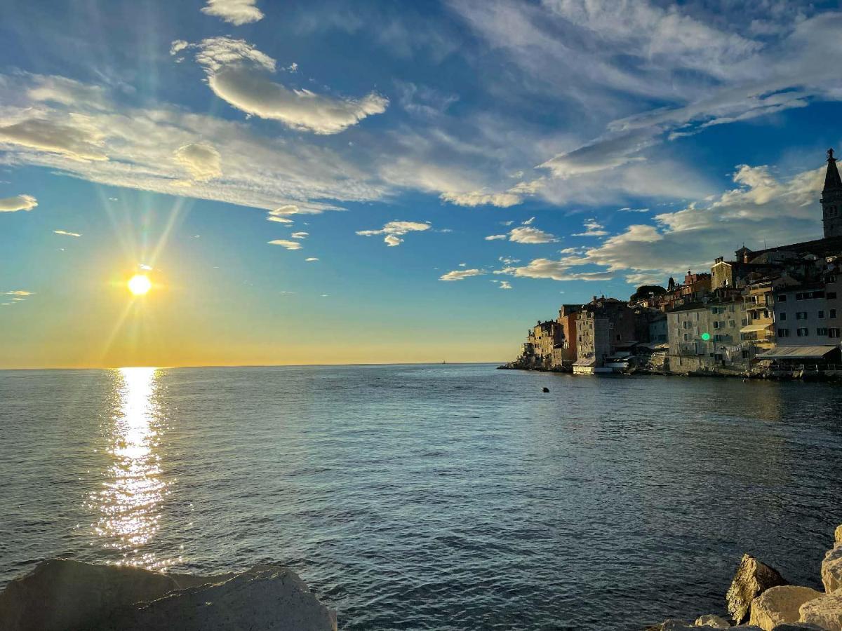 Clorinda Sea View Free Parking Apartman Rovinj Kültér fotó